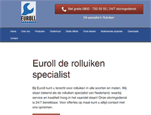 Tablet Screenshot of euroll.nl